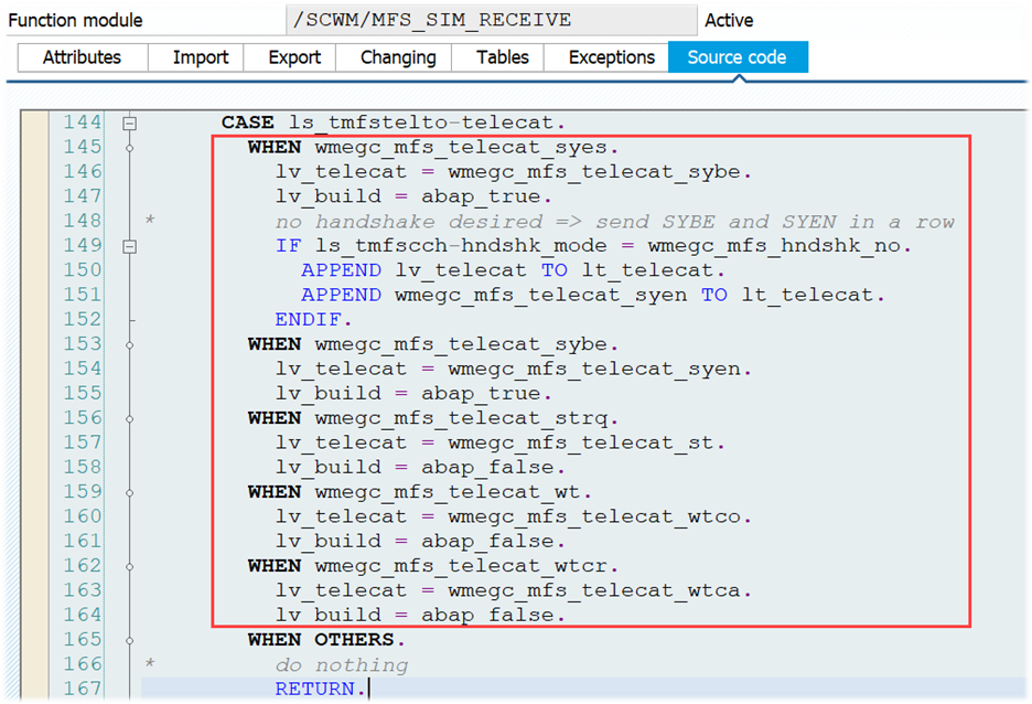 SAP EWM MFS Simulation Emulation 14